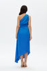 Drape Detailed Cut Out Long Dress